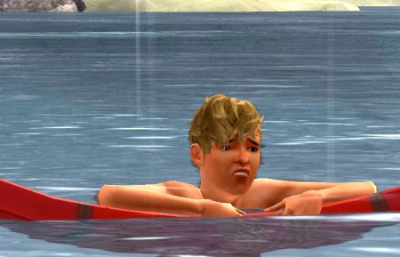 Карьера спасателя в The Sims 3 Райские острова