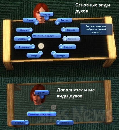Голографические духи (цифровые питомцы) в The Sims 3 Вперёд в будущее