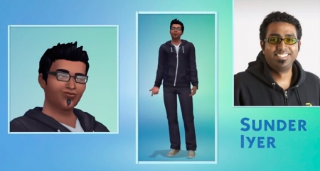Разработчики The Sims 4 и их  копии в игре