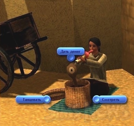 Корзина заклинателя змей в The Sims 3 Мир Приключений