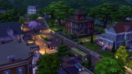 Оазис Спрингс  второй город в The Sims 4