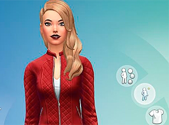 Одежда и аксессуары в The Sims 4 CAS Демо. Видео