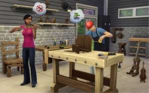 9 новых скриншотов  Sims 4