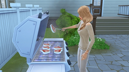 Навык готовки в Sims 4