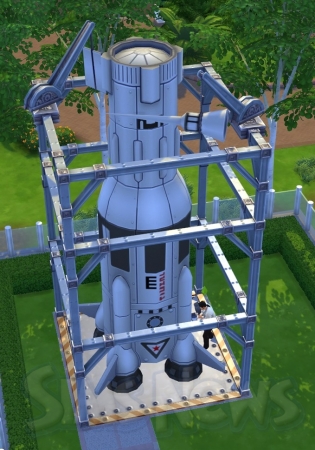 Навык ракетостроения в Sims 4