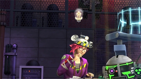 Ученый в Sims  4 На работу! Видео