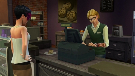 Как открыть магазин  в дополнении Sims 4 На работу и управлять им