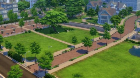 Новый город  Ньюкрест для Sims 4 Бесплатно