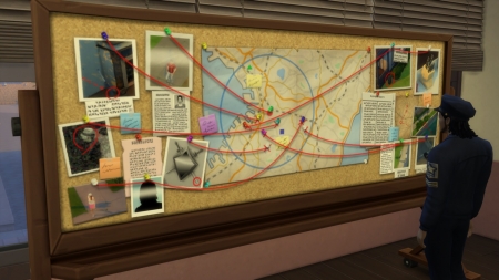 Карьера детектива в The Sims 4 На работу!