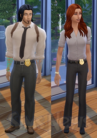 Карьера детектива в The Sims 4 На работу!