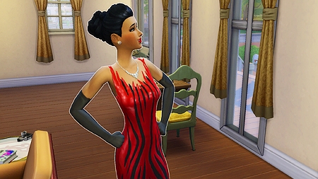 Эмоция «Уверенный» в The Sims 4