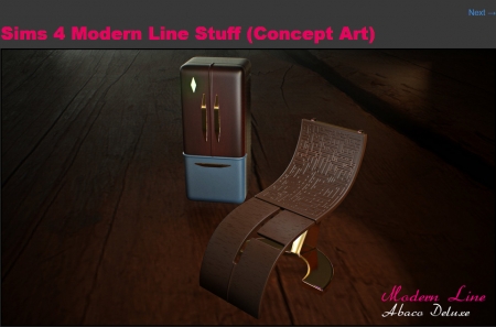 Слух: The Sims 4 Modern Line Stuff