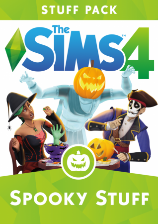 Что будет  в каталоге The Sims 4 Жуткие вещи. Обложка и рендер