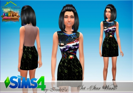 Набор одежды "Star Wars" для Sims 4