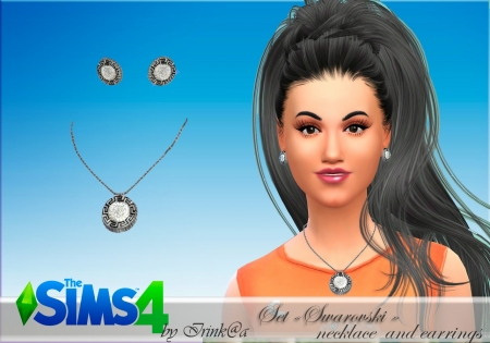 Набор аксессуаров "Swarovski" для Sims 4
