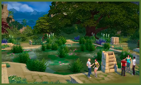 Видео про Винденбург в The Sims 4 Веселимся вместе