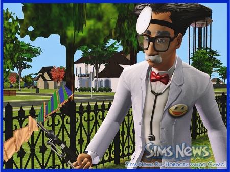 НИП - неуправляемый игроком персонаж в The Sims 2  (Обзор - часть 2)