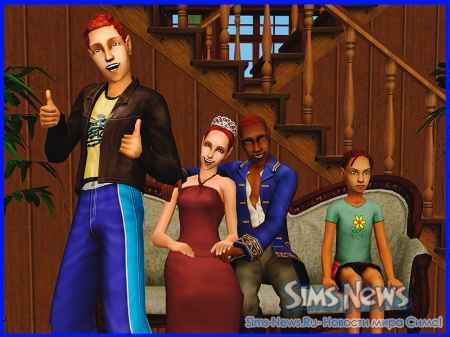 Город Веронавилль  и его жители в игре The Sims 2