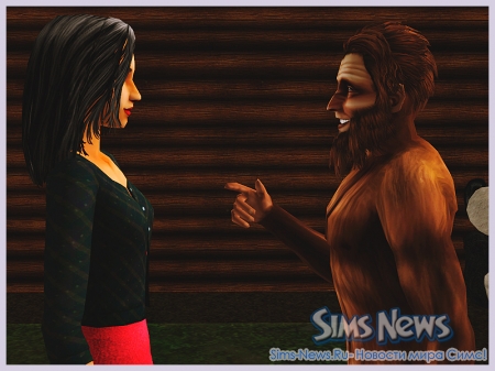 Снежный человек в The Sims 2
