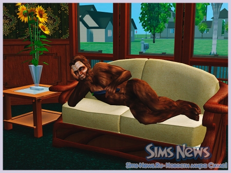 Снежный человек в The Sims 2
