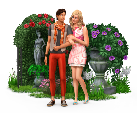 Каталог The Sims 4 Романтический сад