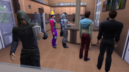 Тайная костюмированная вечеринка в Sims 4