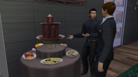 Черно-белая вечеринка в Sims 4
