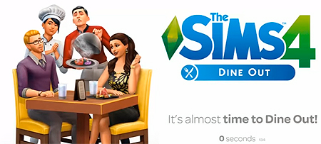 The Sims 4 В ресторане - Видео игрового процесса