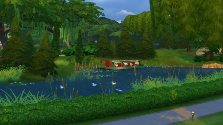 Город Виллоу Крик в The Sims 4