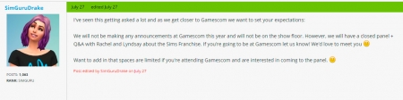 The Sims 4 на Gamescom не будет