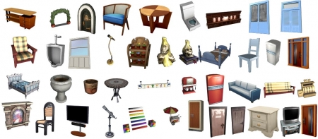 Скриншоты объектов Симс 4, которые не вошли в игру
