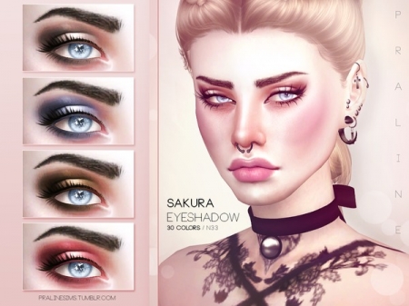 Sakura Eyeshadow N33. Тени для век