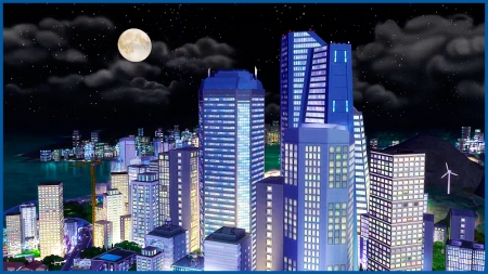Город Сан Мишуно  в The Sims 4 Жизнь в городе