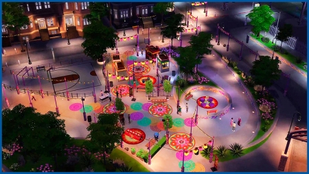 Город Сан Мишуно  в The Sims 4 Жизнь в городе