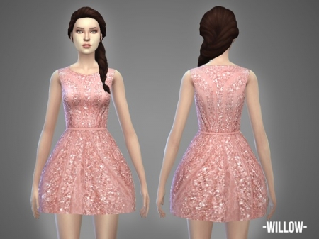 Willow - dress. Платье для симок