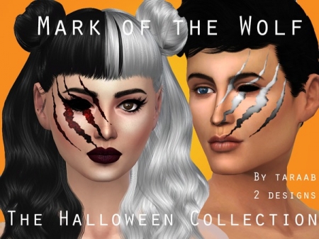 The Halloween Collection - Mark of the Wolf. Отметка волка для симов