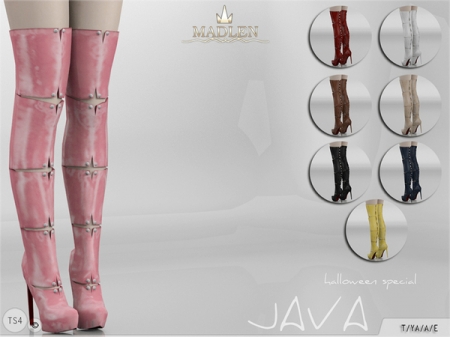Madlen Java Boots. Высокие сапожки для симок