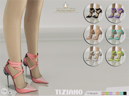 Madlen Tiziano Shoes. Высокие туфли для симок