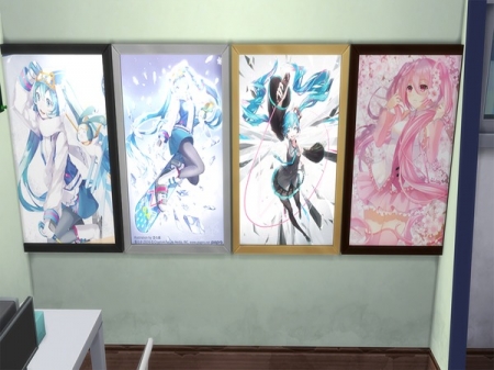 Hatsune Miku Posters v1. Постеры для дома