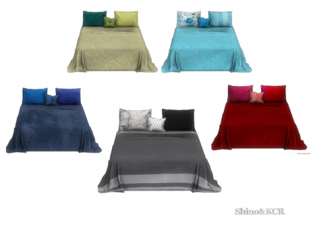 Bedroom Closet CliveC - Blanket with Pillows. Кровати для дома