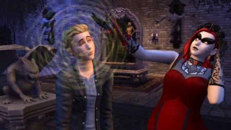 Живите вечно в игровом наборе The Sims 4 Вампиры! Скриншоты. Рендеры. Дата выхода