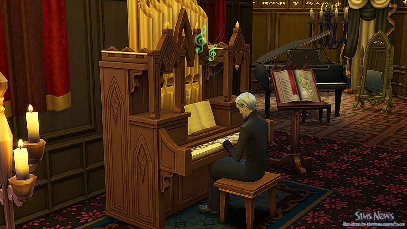 Симс навык пения. Игра на органе. Как играют на органе. Играет на органе. Игра на органе видео.