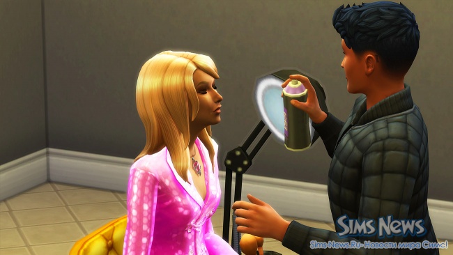 макияж актера в симс 4