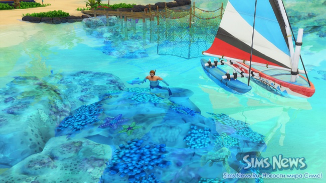 Сим рыбачит у берегов Сулани