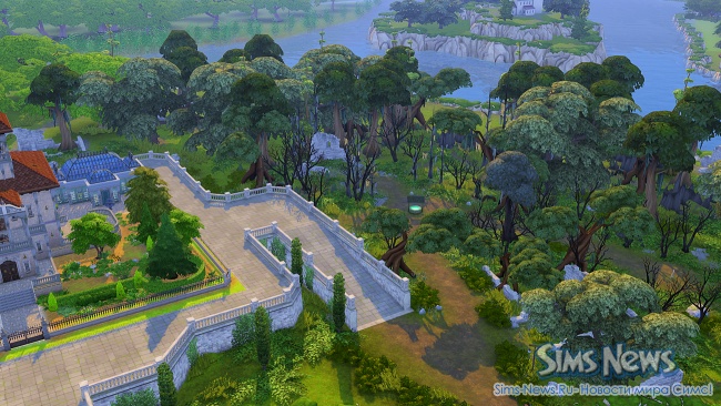 Колодец желаний во Вранбурге в Симс 4