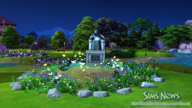 Статуя смерти в симс 4